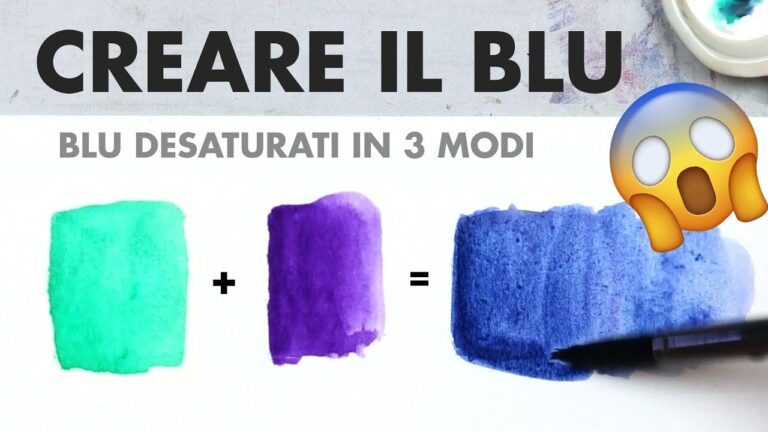 La magia del blu: scopri come creare questo colore stupefacente!